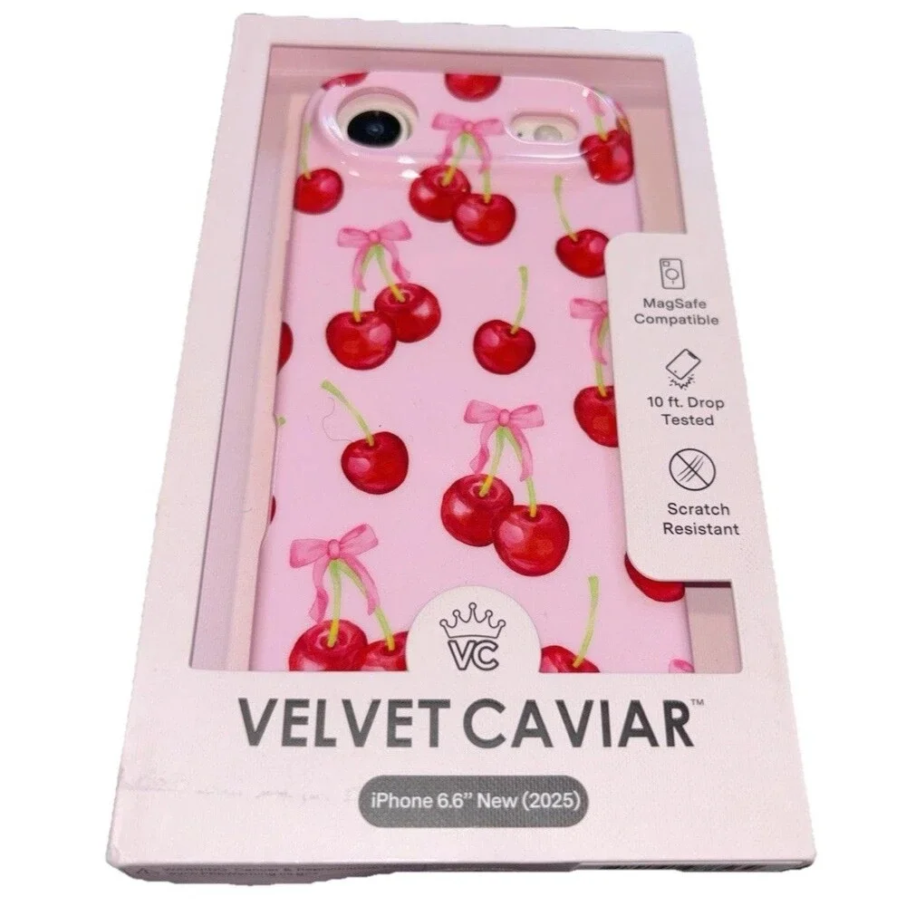 Velvet Caviar MagSafe Cherry Pink Hard Case iPhone 6.6